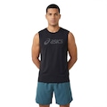 Camiseta Regata ASICS Logo Masculina PRETO