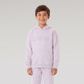 BLUSAO ASICS MOLETOM CANGURU LILAS