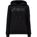 Blusão Moletom ASICS Canguru Com Fleece Feminino PRETO