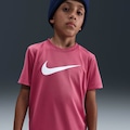 Camiseta Nike Dri-FIT Legend Swoosh Infantil VINHO