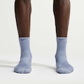 Opção de cor AZUL CLARO de Meia para Corrida Nike Lightweight Crew Ankle - 1 Par - Adulto