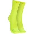 Meia Para Corrida Nike Lightweight Running Crew Ankle 1 par VERDE CLARO
