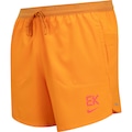 SHORTS NIKE DF KPCHG STRIDE 5BF SHRT LARANJA