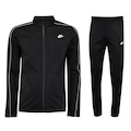 Conjunto Agasalho Nike Club - Masculino PRETO/BRANCO