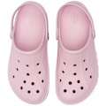 Sandália Juvenil Crocs Bayaband Clog ROSA CLA/BRANCO