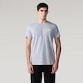 Camiseta New Lakers NBA - Masculina CINZA MESCLA