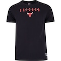 Camiseta Chicago Bulls NBA Spell N0909 Masculina PRETO
