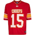 Camiseta do Kansas City Chiefs NFL Mahomes NF187 Masculina VERMELHO