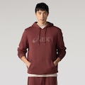 BLUSAO LS MP ASICS LIC CANGURU FEC VINHO
