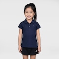 Camisa Polo Racket Asics Menina AZUL ESCURO