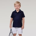 Camiseta Polo Asics Infantil AZUL ESCURO