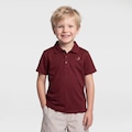 Opção de cor VINHO de Camiseta Polo Asics Infantil