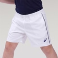 Bermuda Asics infantil com Bolso Atoalhado - Masculina BRANCO