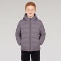 Jaqueta Puffer Nord com Capuz Infantil LILAS