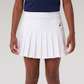 Short Saia Pregas Asics Infantil BRANCO
