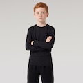 Camiseta Nord Segunda Pele - Infantil PRETO