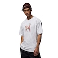 Camiseta Nike Jordan GOAT North Carolina Masculina BRANCO