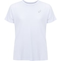Camiseta Asics Emblema Racket Menina - Infantil BRANCO