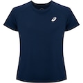 Camiseta Asics Emblema Racket Menina - Infantil AZUL ESCURO