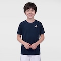 Camiseta Tennis Asics Emblema Menino - Infantil AZUL ESCURO