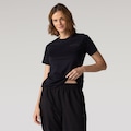 Camiseta Asics Estampa - Femnina PRETO