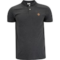 Camiseta Hd Polo Piquet Hawaiian Dreams Masculina PRETO MESCLA