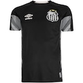 Camisa do Santos 25/26 Goleiro Umbro Masculina PRETO/BEGE