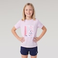 CONJUNTO ASICS LIC CONJUNTO CAMISETA E S LILAS