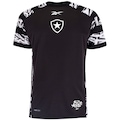 Camisa do Botafogo 25/26 Pré-Jogo Reebok Masculina PRETO