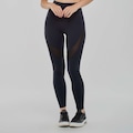 Calça Legging Vestem Com Recortes Feminina PRETO
