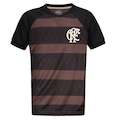 Camiseta do Flamengo Consciência Negra 25/26 Braziline Infantil PRETO/MARROM