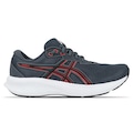 Tênis Masculino ASICS Raiden 5 CINZA/VERMELHO