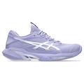Tênis ASICS Solution Speed FF 4 Clay - Feminino - Tennis ROXO/BRANCO