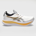 Opção de cor BRANCO/LARANJA de Tênis Masculino ASICS Gel-Nimbus 28