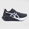 Tênis Masculino ASICS Novablast 5 Platium PRATA/PRETO