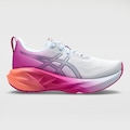 Tênis ASICS Novablast 5 Feminino AZUL/ROSA