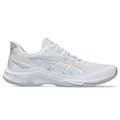 Tênis Masculino ASICS Netburner Ballistic FF 4 BRANCO/PRATA