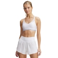 Top Under Armour Crossback Low BRA Feminino BRANCO/PRETO