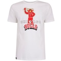 Camiseta Chicago Bulls NBA Sport Mascote N0483 Masculina OFF WHITE
