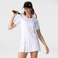 Camiseta Asics Emblema Tennis Feminina BRANCO