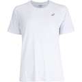 Camiseta Asics Emblema Tennis Feminina BRANCO