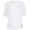 Camiseta NBA Mini Logo N0549 Masculina OFF WHITE