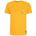 Camiseta Golden State Warriors NBA Pattern N0939 Masculina AMARELO