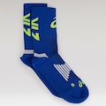 MEIA ASICS LIC RALLY CREW 21K  3944 AZUL/VERDE CLA