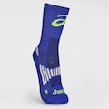 Opção de cor AZUL/VERDE CLA de Meia Asics Rally Crew 21K Feminina