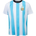 Camiseta Seleção da Argentina AFA Fardamento 26/27 Infantil AZUL/BRANCO