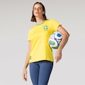 Camiseta da Seleção do Brasil CBF 26/27 Feminina AMARELO