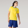 Camiseta da Seleção do Brasil CBF 26/27 Feminina AMARELO