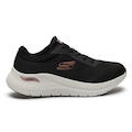 Tênis Feminino Skechers Archi Fit 2.0 Big League PRETO