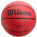 Bola de Basquete Wilson NBA Chicago Bulls Tribute Solid VERMELHO